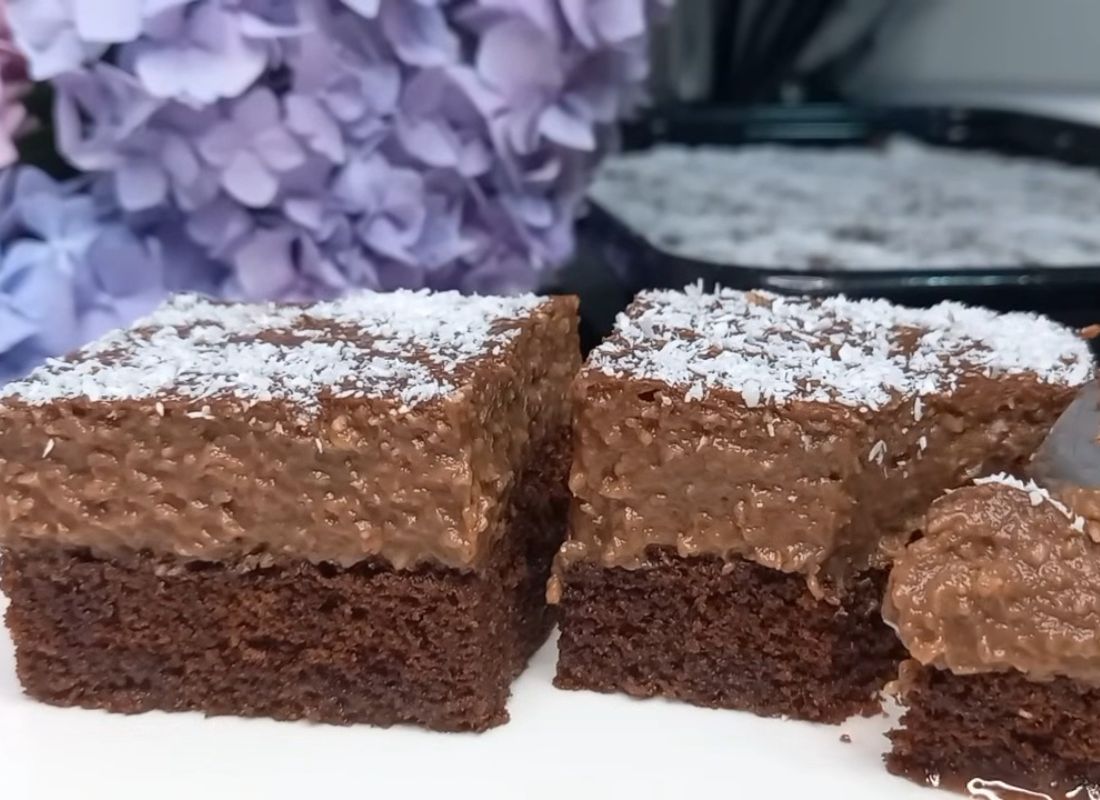 čokoladni kolač sa kokosom