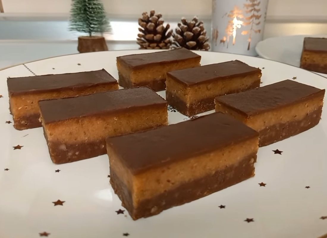 bajadera servirana na ukrasnom tanjiru