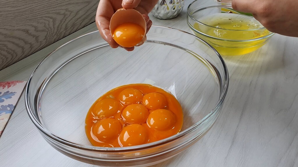 Jaja kao jedan od sastojaka šampite