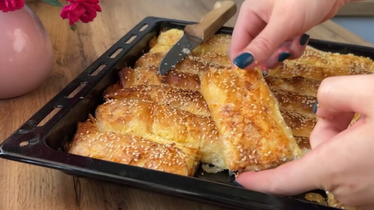 Pita sa sirom – brz recept od gotovih kora